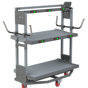 Складские тележки с функцией Put To Light Складские тележки с функцией Put To Light - Фотомеханика