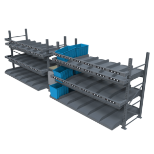 Стелажи с функцией PUT TO LIGHT Стелаж с функцией PUT TO LIGHT - фотомеханика